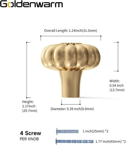 Gold Cabinet Handles Drawer Pulls Finger Edge Pull for Half Luxury Hardware Hole Center Brushed Brass Knobs(2,3in Hole Centers) in Saudi Arabia