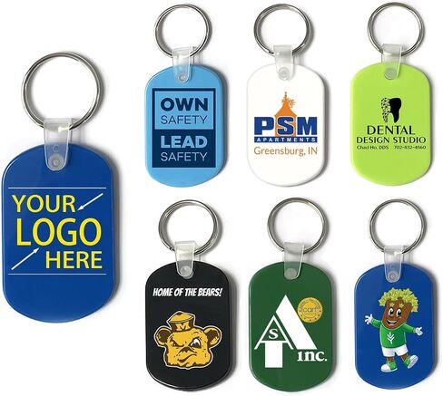 Mia & Cale Custom Vintage Motel Hotel Keychains with your Logo/Text, Personalized Key Tags for Promotional Items/Party Favors in Saudi Arabia