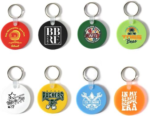 Mia & Cale Custom Vintage Motel Hotel Keychains with your Logo/Text, Personalized Key Tags for Promotional Items/Party Favors in Saudi Arabia