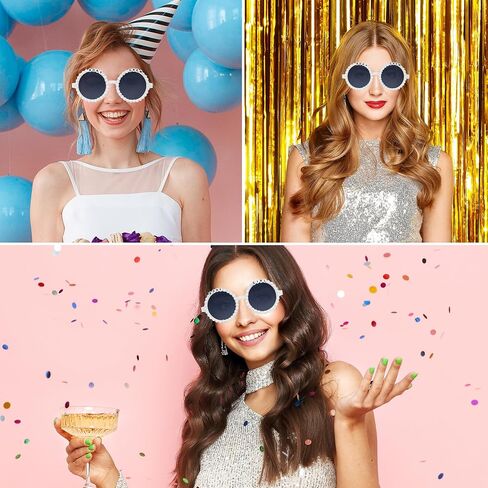 Birthday Party Bday Girl | Bday Crew Sunglasses Set of 4 | Fun Birthday Accessories & Party Favors for Girls and Women in Saudi Arabia