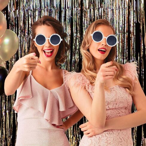 Birthday Party Bday Girl | Bday Crew Sunglasses Set of 4 | Fun Birthday Accessories & Party Favors for Girls and Women in Saudi Arabia