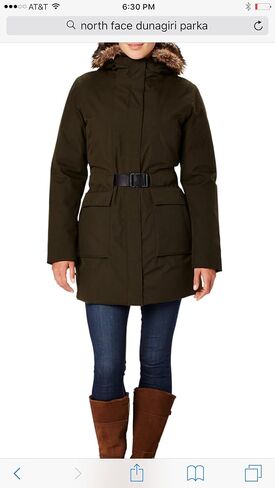 North Face Dunagirl Parka Goose Down Waterproof 550 in Saudi Arabia