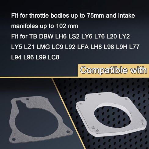 LS محرك بواسطة محول جسم خنق الأسلاك ، متوافق مع LS3 4 كمية الترباس إلى LS1 3 BOLT TB DBW LS2 LH6 L92 L76 LY2 LY5 LY6 LC9 LFA LH8 LMG L98 L9H L20 L94 LZ1 L99 L96 LC8 L77 551567 in Kuwait