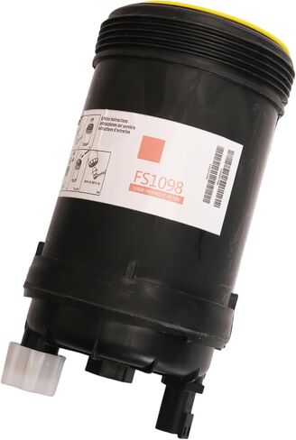 6 حزمة FS1098 فاصل الوقود/فاصل المياه مع صمام PCV ، ل W100CFI W120CFI W130CFI ، ل Cummins B6.7 ISB6.7/QSB6.7 ISL8.9 L9 محركات سلسلة in Saudi Arabia