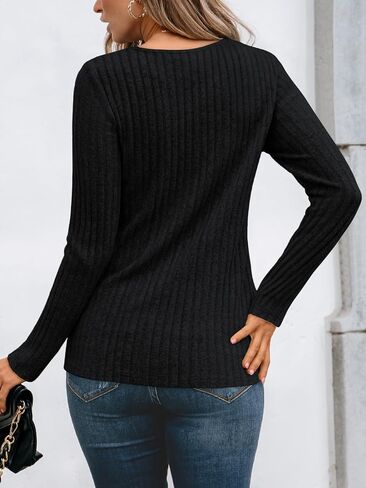 AUTOMET Womens Lace Long Sleeve Shirt Fall Top Fashion Dreesy Casual Tunic Sweaters Mesh Clothes Trendy Work Cute Outfits in Saudi Arabia