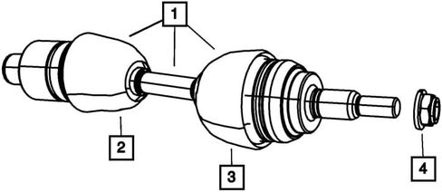Mopar-OEM 6506454aa - Nut in Saudi Arabia