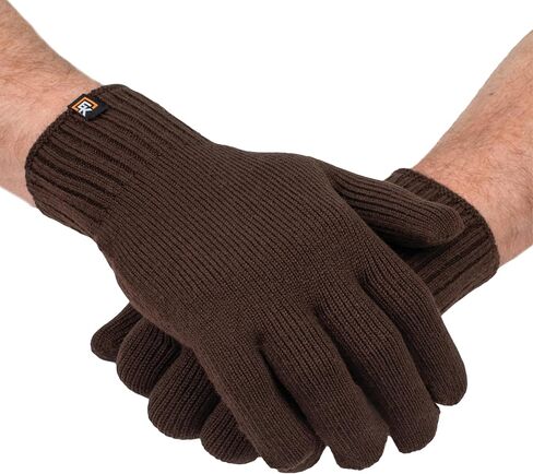 Evolution Knitwear Wool Knit Gloves - Made in the USA - Super Soft Merino Wool - X-Large in Saudi Arabia