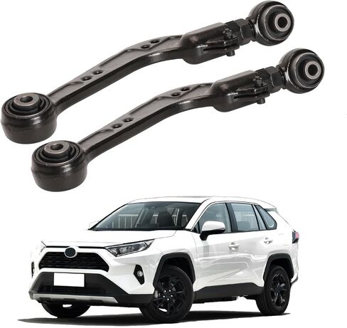 أذرع التحكم في المحاذاة الخلفية القابلة للتعديل ، طقم الأسلحة CAMBER مناسبة لـ Toyota RAV4 2006-2018 ، لـ LEXUS NX200T NX300H NX300 2015-2021# 48790-42020 ، 48770-42040 (مجموعة 2） in Kuwait