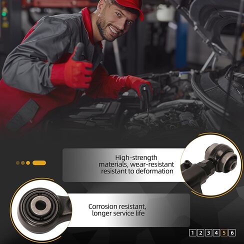 أذرع التحكم في المحاذاة الخلفية القابلة للتعديل ، طقم الأسلحة CAMBER مناسبة لـ Toyota RAV4 2006-2018 ، لـ LEXUS NX200T NX300H NX300 2015-2021# 48790-42020 ، 48770-42040 (مجموعة 2） in Kuwait