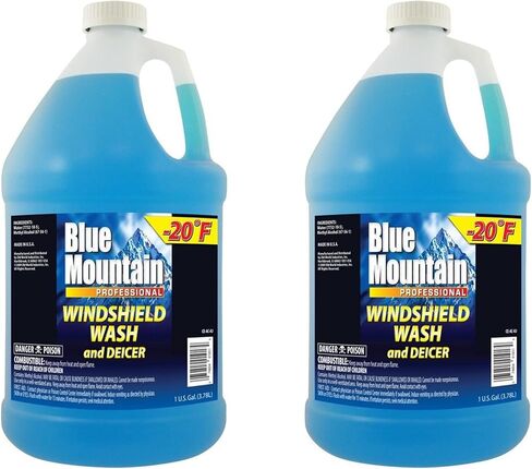 2 Pack Blue Mountain BMN0G3-20°F Windshield Washer Fluid & Deicer- 1 Gallon in Saudi Arabia