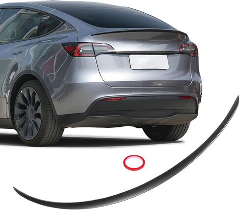 BDBO Spoiler Wing Rear Spoiler Compatible with Tesla Model y 2020-2024 Trunk Tail Rear Trunk Lid,Glossy Black Performance,Modle y Accessories in Saudi Arabia