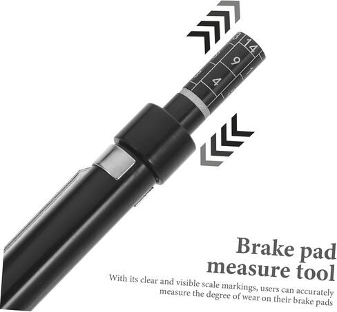 CIIEEEO BAKE PAD PAN GAUGE PEN دقة أداة قياس وسادة الفرامل لقياس السهولة السهلة لتقييم السماك in Kuwait