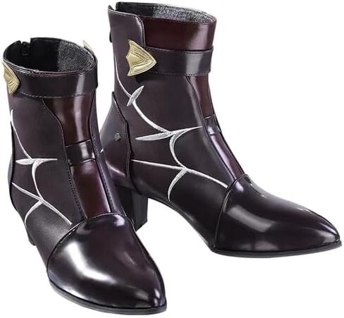 KIRA KIRA Honkai: Star Rail Kafka Cosplay Shoes DokiDoki-SR Cosplay Kafka High Heeled Shoes in Saudi Arabia