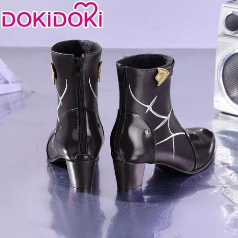 KIRA KIRA Honkai: Star Rail Kafka Cosplay Shoes DokiDoki-SR Cosplay Kafka High Heeled Shoes in Saudi Arabia