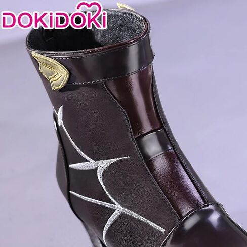 KIRA KIRA Honkai: Star Rail Kafka Cosplay Shoes DokiDoki-SR Cosplay Kafka High Heeled Shoes in Saudi Arabia