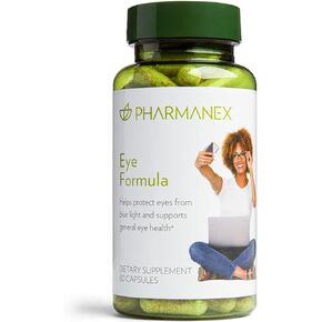 Nu Skin Eye Formula- Eye Support Dietary Supplement | Eye Health Formula, Blue Light Defense, Macula Protection | Complementary Nutrients for Clear Vision | Daily Eye Care (60 Capsules)