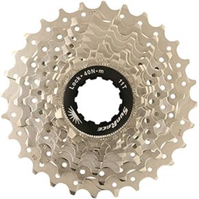 SunRace Unisex's CSRS1 Cassette, Silver, 11-28T