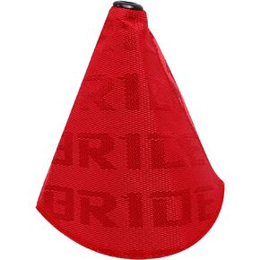 Car Shift Boot Cover, Manual/Auto Shift Knob Boot Dust Cover(Red)