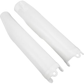 Aramox 2pcs Fork Guard Protector Front Fork Tube Cover Fork Support Guard Transportation Protector Replacement for CR125 CR250 CR500 CRF250R CRF450X