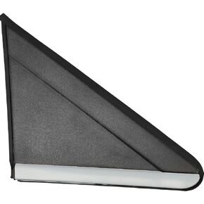 Door Mirror Flag Applique Panel Fit for Chrysler Town & Country 08-16 | Fit for Dodge Grand Caravan 08-20 | Ram C/V 2012 2015, Passenger Side View Mirror Triangle Trim 1BE421XFAB