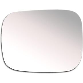 Side Mirror Glass fit for Volvo V70 2007-2010 XC70 2007-2010 XC90 2007-2014 Driver Left Side Mirror Glass Replacement No Backing Plate Flat Including Adhesive