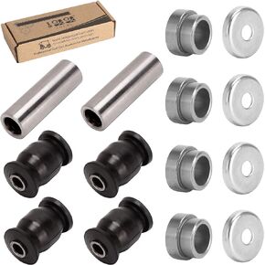 Golf Cart Front Lower Arm Bushing Kit for Yamaha G&E G22 G29,Front Control Arm Bush Collar Thrust Cover OEM #2HR-23526-00-00/90381-18001-00/90387-12016-00/JN6-F2124-10-00/401-22128-01-00