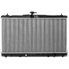 DNA Motoring OEM-RA-13076 OE Style Aluminum Radiator Compatible with 07-10 Sienna AT, 26-9/16" W x 19" H X 15/16" D, 1-3/4" Inlet, 1-3/4" Outlet