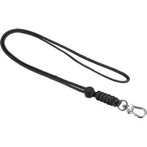 PATIKIL Badge Lanyard with Clasp Necklace Keychain Cord Metal Hook Strap for Keys Whistle ID Card Badge Holders