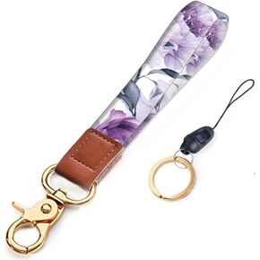 Wristlet Keychain, Cute Wrist Lanyard for Keys, Wrist Strap Key Chain Holder for Women Men