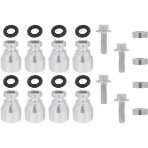 ICT Billet Fuel Injector Spacer Set of 8 Truck Intake Manifold to LS3 Injector Adapter ICT Billet Designed & Manufactured in the USA LS3 L33 LM4 LM7 LR4 LQ4 LQ9 551287-LS-036