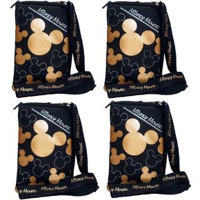 Disney Mickey Mouse Lanyard 4 Pack Gold