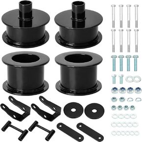 2.5 inch Front Rear Leveling Lift Suspension Kits Compatible with Jeep Wrangler JK 2007 2008 2009 2010 2011 2012 2013 2014 2015 2016 2017 2018