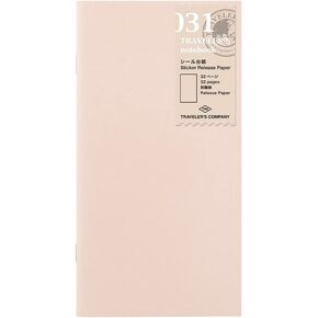 Traveler's Notebook Refill Sticker Mount Regular Size 14468006 white