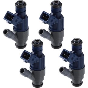 ACROPIX Car Fuel Injector Nozzle Replacement Fit for Volkswagen Beetle 2.0L 1998-2000 No.06A906031C - Pack of 4