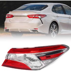 Huray Tail Light Assembly for Toyota Camry 2018-2020 Tail Lamp Replacement 81560-06720 Driver Side (Left)