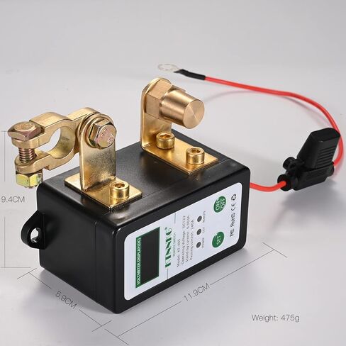 12 فولت تيار مستمر قطع البطارية عن بعد قطع التبديل مع شاشة عرض الفولتميتر الرقمية LED ، KTNNKG 240A التحكم في الجهد بطارية قتل التبديل للسيارة in Kuwait