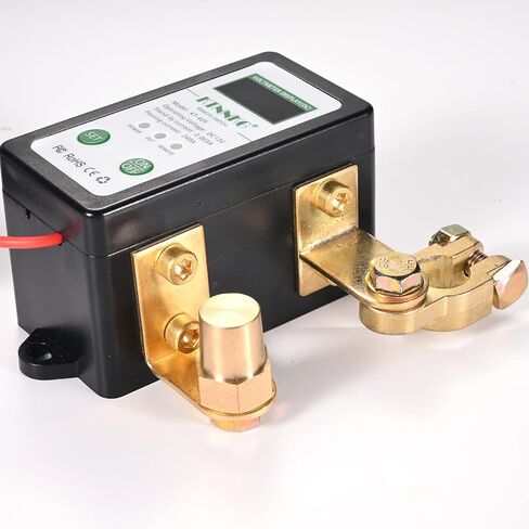 12 فولت تيار مستمر قطع البطارية عن بعد قطع التبديل مع شاشة عرض الفولتميتر الرقمية LED ، KTNNKG 240A التحكم في الجهد بطارية قتل التبديل للسيارة in Kuwait