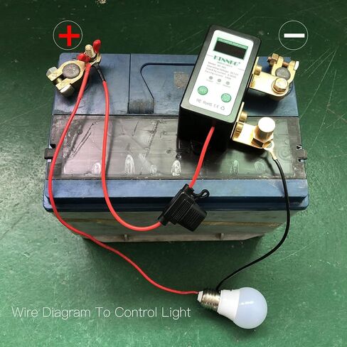 12 فولت تيار مستمر قطع البطارية عن بعد قطع التبديل مع شاشة عرض الفولتميتر الرقمية LED ، KTNNKG 240A التحكم في الجهد بطارية قتل التبديل للسيارة in Kuwait