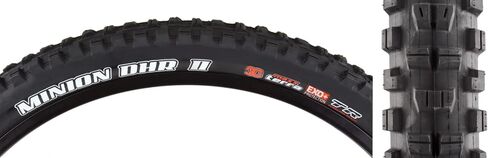 MAXXIS Minion DHR II 29x2.4 Tubeless Folding TPI 60 Black/Black Reflective in Saudi Arabia