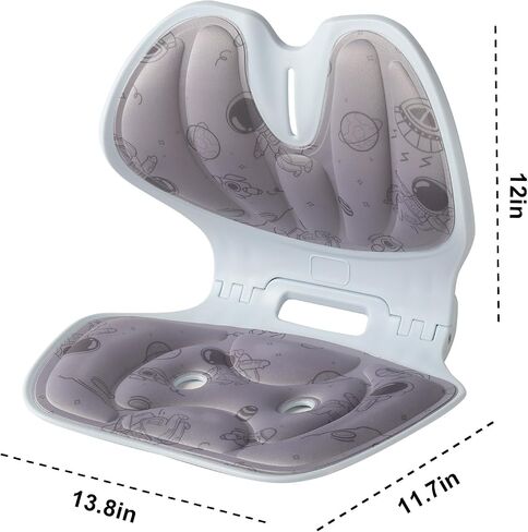 Lumbar Support, Backrest Support, Correct Posture and Relieve Lower Back Pain, Ergonomic Back Support Pillow,Only Suitable for Teenagers and Students Weighing Less Than 130 Pounds in Saudi Arabia