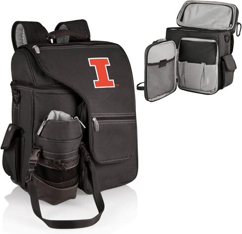 حقيبة ظهر مبرد من PICNIC TIME NCAA Turismo مع حامل زجاجة مياه - حقيبة تبريد للسفر - حقيبة ظهر ناعمة ومبردة in Kuwait