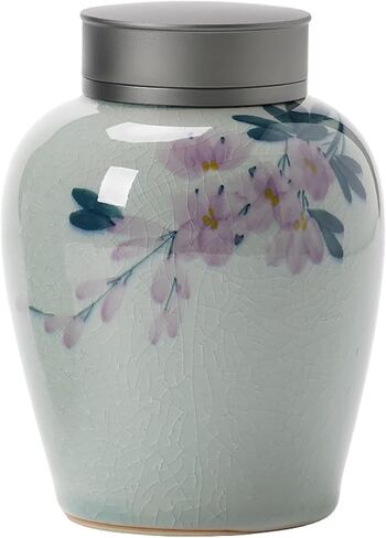 Medium Sized Urn Decorative Urn, Handicraft Memorial Urn, Cremation Memorial Urn, Human Ashes or Pet Ashes to Commemorate Your Lost Loved One in Saudi Arabia