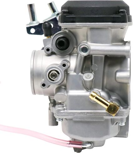 CV40 Carburetor Replacement with Starter Valve Set Main Jets Slow Jets Air Fuel Mixture Screw Kit for Harly Davidson Dyna/Sportster 883 1200 / Heritage Softail/Electra Glide/Fatboy/Night Train（Black) in Saudi Arabia
