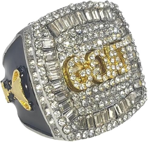 Customize Goat Championship Rings Award Trophy Greatest of All Time Gift for Tournament and League Champion Winner in Kuwait
