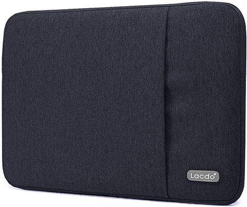 Lacdo 11 inch Chromebook Case Laptop Sleeve for 11.6" Samsung Lenovo Dell Acer Chromebook R11 | ASUS C202 | HP Stream/ProBook | 11.6" MacBook Air | Surface Pro X 7 6 Water Repellent Computer Bag,Black in Saudi Arabia