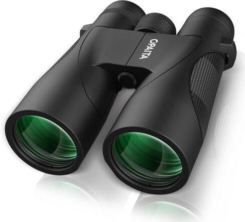 مناظير 15X52 عالية الدقة للبالغين - مناظير OPAITA عالية القوة مع رؤية واضحة وكبيرة - منظار سهل التركيز لمشاهدة الطيور والصيد والمشي لمسافات طويلة والتخييم والسفر والرياضات in Kuwait