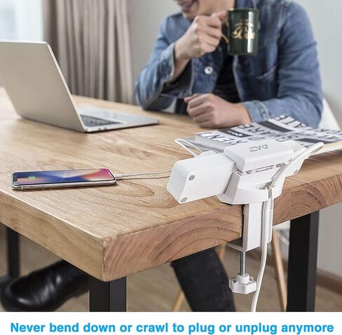 شريط طاقة أسود قابل للتعديل من AVLT - يناسب عرض 1.6 بوصة إلى 2.4 بوصة - إعداد سريع، وسادات مطاطية مضادة للخدش in Kuwait