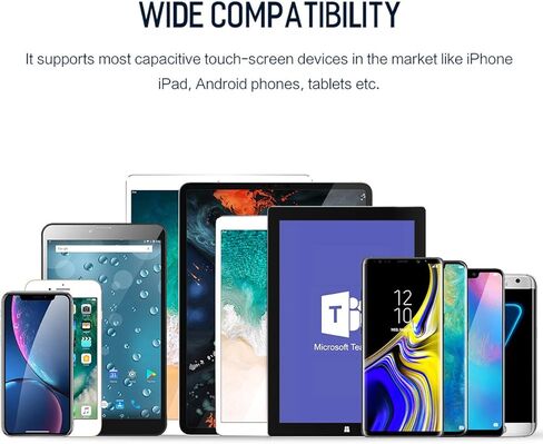 AICase Stylus Pens for Touch Screens, iPad Pencil Fine Point Active Smart Digital Pen for Tablet Work at iOS and Android Touch Screen in Kuwait