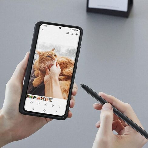 قلم Galaxy S22 Ultra S مع قلم بديل بلوتوث لهاتف Samsung Galaxy S22 Ultra 5G SM-S908، SM-S908B/DS، SM-S908U، SM-S908U1، SM-S908W، SM-S908N، SM-S9080، SM-S908E/ قلم DS ستايلس (أسود فانتوم) in Kuwait