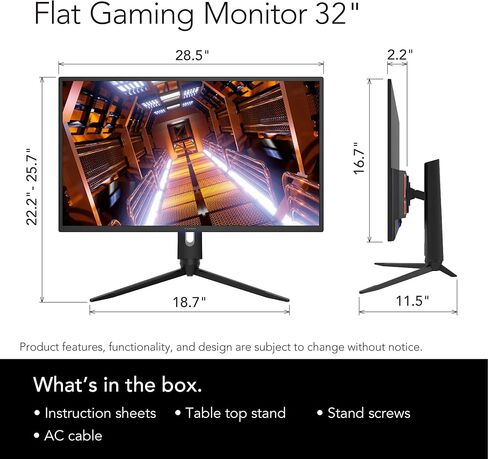 Funai 32 بوصة FHD 240 هرتز، معدل تحديث FHD 240 هرتز، وقت استجابة 1 مللي ثانية، HDR، VA، شاشة ألعاب تدعم تقنية AMD FreeSync Premium™ ضمان 3 سنوات in Kuwait